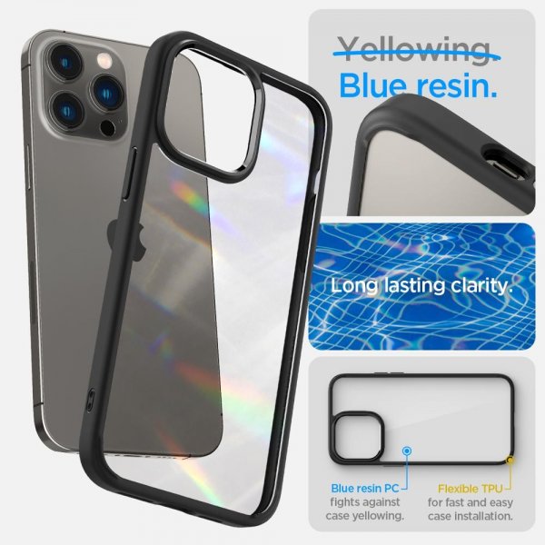 Spigen iPhone 14 Pro Max Cover Ultra Hybrid Mat Sort