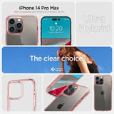 Spigen iPhone 14 Pro Max Cover Ultra Hybrid Rose Crystal