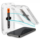 Spigen iPhone 14 Pro Max Skærmbeskyttelse GLAS.tR EZ Fit 2-pak