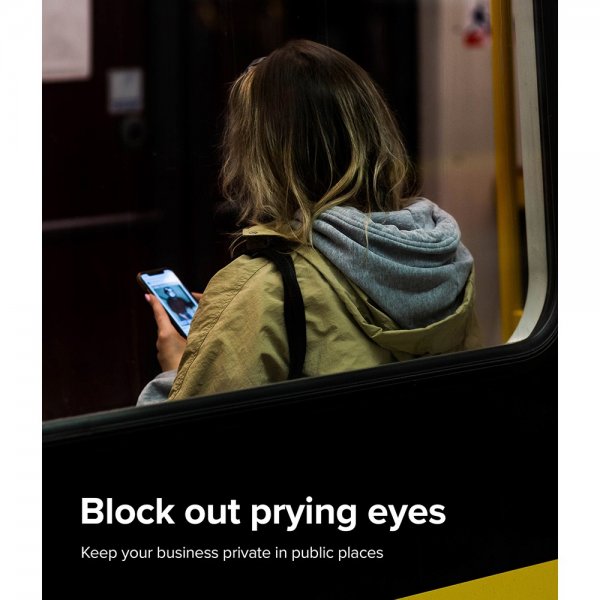 Ringke iPhone 14 Pro Max Skærmbeskyttelse Privacy Glass