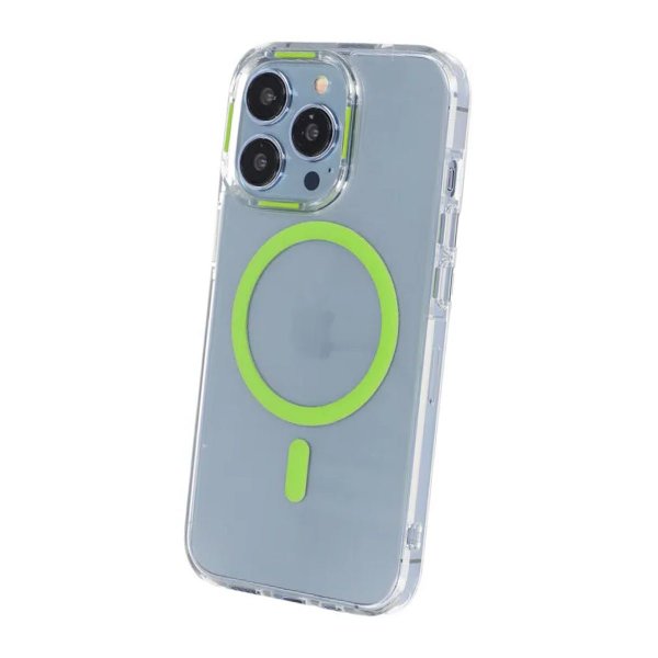 iPhone 14 Pro Max Cover TPU MagSafe Grøn