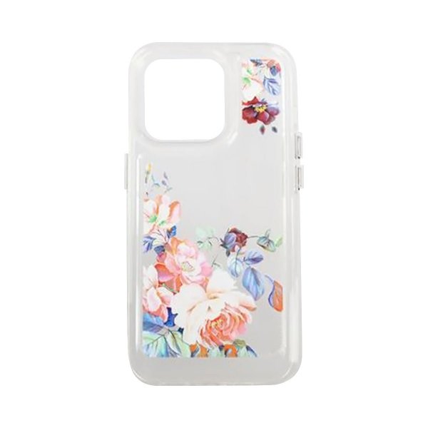 iPhone 14 Pro Cover Motiv Retro Blomster