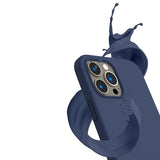 Rvelon iPhone 14 Pro Silikonecover Blå