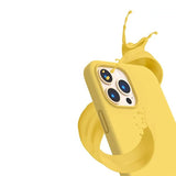 Rvelon iPhone 14 Pro Cover Silikone Gul