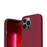 Rvelon iPhone 14 Pro Cover Silikone Rød