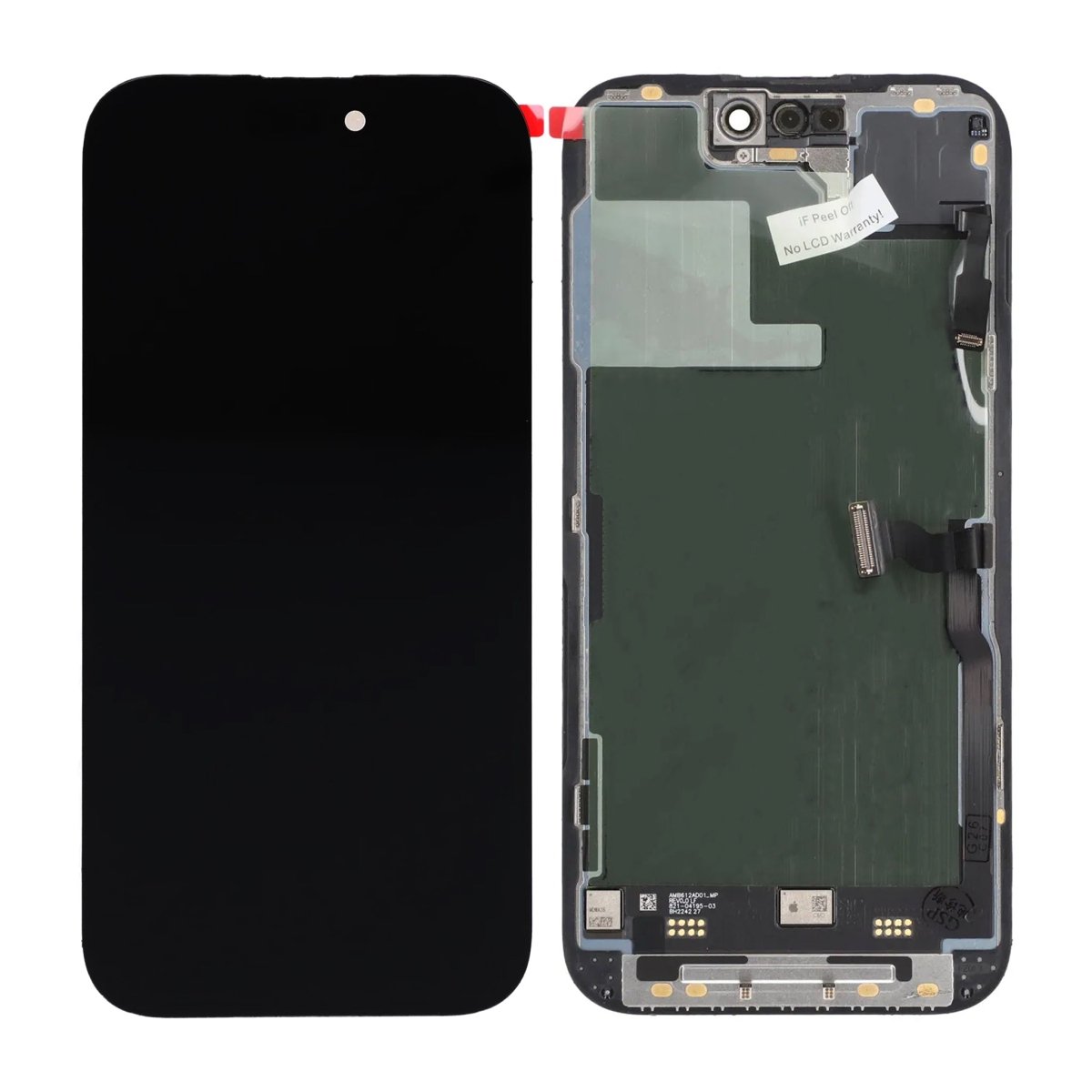 iPhone 14 Pro OLED-skærm Original Brugt - Diagnostik bestået