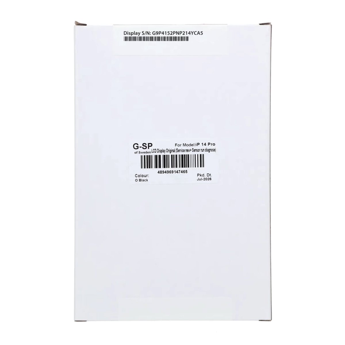 iPhone 14 Pro OLED-skærm Original - Sensor Diagnostik