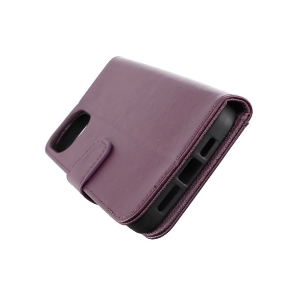Rvelon iPhone 14 Pro Cover Udtrækkeligt Kortrum Lilla