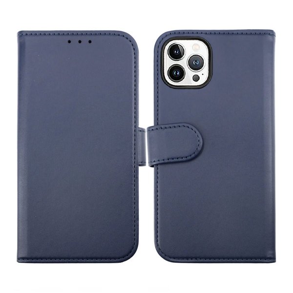 Rvelon iPhone 14 Pro Cover Magnetisk Aftageligt Etui Blå