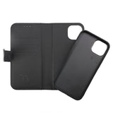 Rvelon iPhone 14 Pro Cover Magnetisk Aftageligt Etui Sort