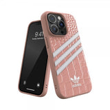 Adidas iPhone 14 Pro Cover 3 Stripes Snap Case Alligator Pink