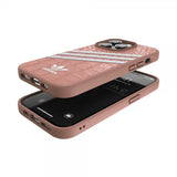 Adidas iPhone 14 Pro Cover 3 Stripes Snap Case Alligator Pink