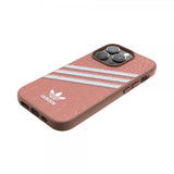 Adidas iPhone 14 Pro Cover 3 Stripes Snap Case Alligator Pink