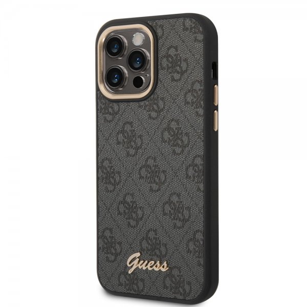 Guess iPhone 14 Pro Cover 4G Logo Sort