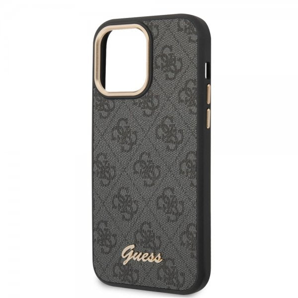 Guess iPhone 14 Pro Cover 4G Logo Sort