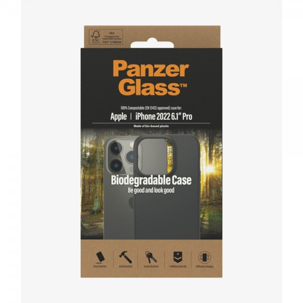 PanzerGlass iPhone 14 Pro Cover Biodegradable Case Sort