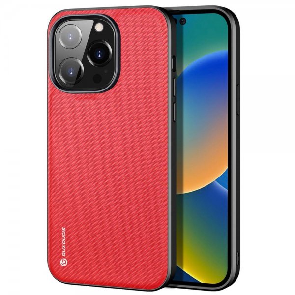 Dux Ducis iPhone 14 Pro Cover FINO Series Rød