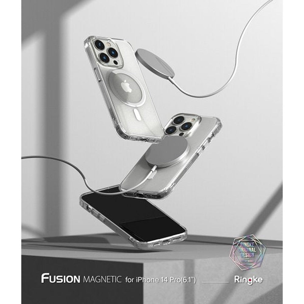 Ringke iPhone 14 Pro Cover Fusion Magnetic Matte Clear