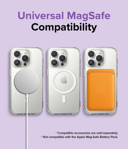 Ringke iPhone 14 Pro Cover Fusion Magnetic Matte Clear
