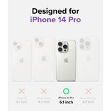 Ringke iPhone 14 Pro Cover Fusion Magnetic Matte Clear