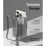 Ringke iPhone 14 Pro Cover Fusion Matte Smoke Black
