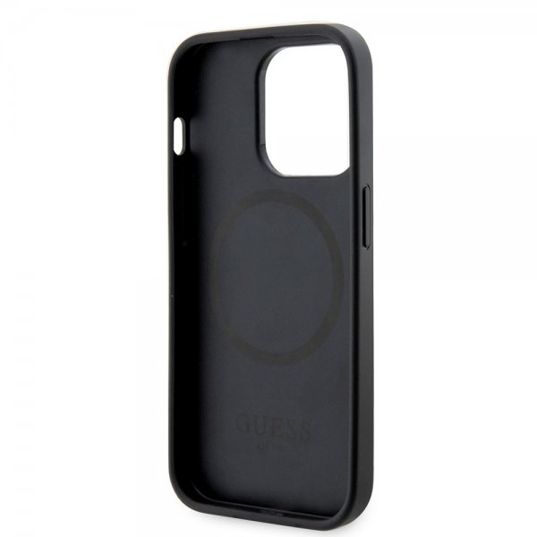 Guess iPhone 14 Pro Cover G Cube MagSafe Sort