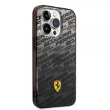 Ferrari iPhone 14 Pro Cover Gradient Scuderia Sort