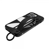 Adidas iPhone 14 Pro Skal Håndrem Cover Sort Hvid