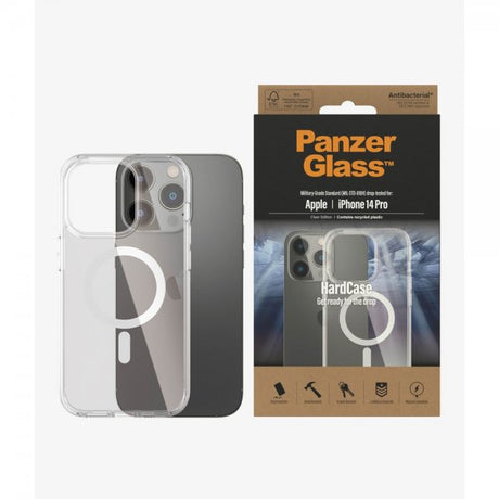 PanzerGlass iPhone 14 Pro HardCase MagSafe Gennemsigtig