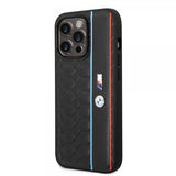 BMW iPhone 14 Pro Cover Hexagonal Pattern Sort