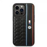 BMW iPhone 14 Pro Cover Hexagonal Pattern Sort