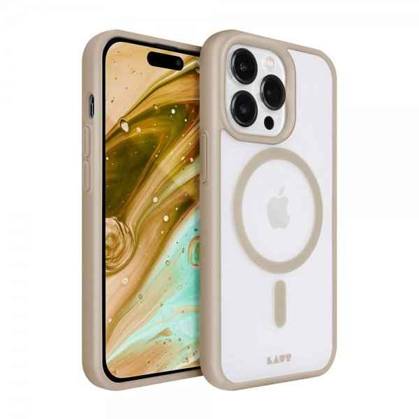 LAUT iPhone 14 Pro Cover Huex Protect MagSafe Sand