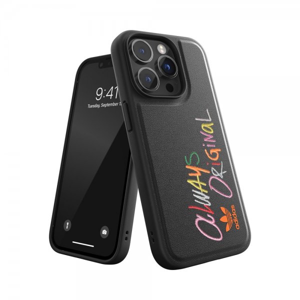 Adidas iPhone 14 Pro Cover Inlay Embroidery Case Colourful