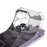 iPhone 14 Pro Cover Camouflage Sort
