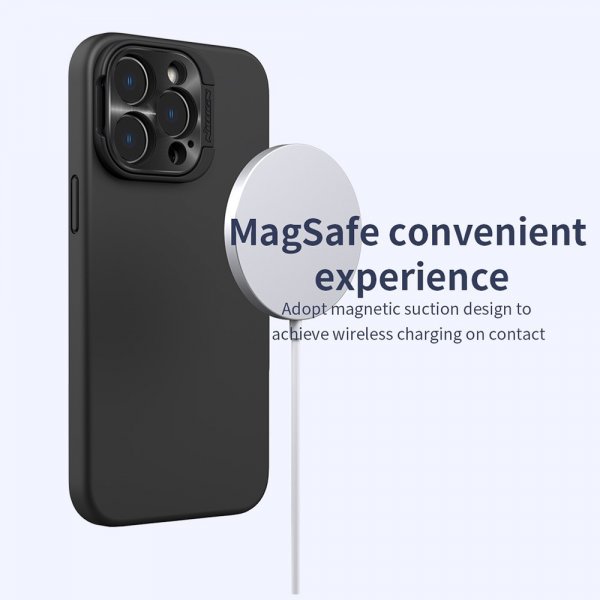 Nillkin iPhone 14 Pro Cover LensWing MagSafe Lilla