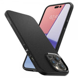 Spigen iPhone 14 Pro Cover Liquid Air Mat Sort