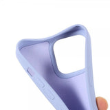X-Level iPhone 14 Pro Cover Flydende Silikone Lilla