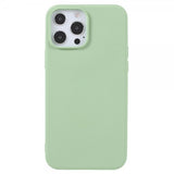 X-Level iPhone 14 Pro Cover Liquid Silicone Lysegrøn