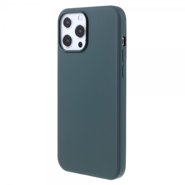 X-Level iPhone 14 Pro Cover Liquid Silicone Petrol