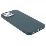 X-Level iPhone 14 Pro Cover Liquid Silicone Petrol