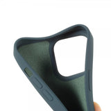 X-Level iPhone 14 Pro Cover Liquid Silicone Petrol