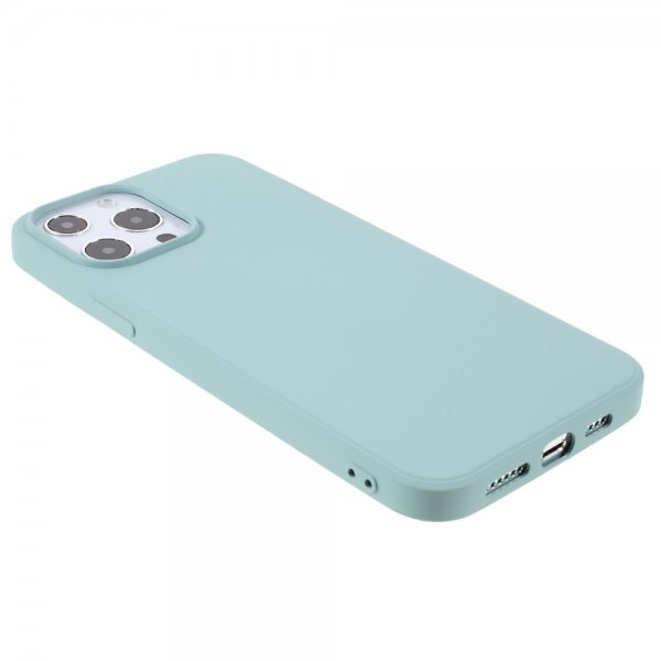 X-Level iPhone 14 Pro Cover Liquid Silikone Turkis