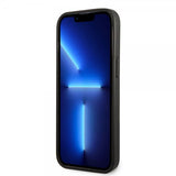 Ferrari iPhone 14 Pro Cover Logo Perforeret Rød
