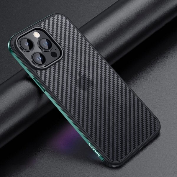 Sulada iPhone 14 Pro Cover Luxury Series Grøn