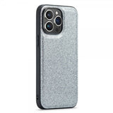 Dg.Ming iPhone 14 Pro Cover M3 Series Aftagelig Kortholder Sølv