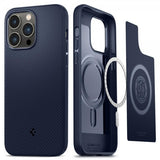 Spigen iPhone 14 Pro Cover Mag Armor MagFit Navy Blue