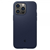 Spigen iPhone 14 Pro Cover Mag Armor MagFit Navy Blue