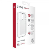 ZAGG InvisibleShield iPhone 14 Pro Cover med Skærmbeskyttelse Glass Elite 360