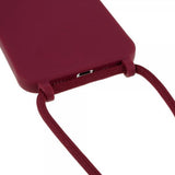 iPhone 14 Pro Cover med Strap Rød