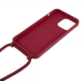 iPhone 14 Pro Cover med Strap Rød